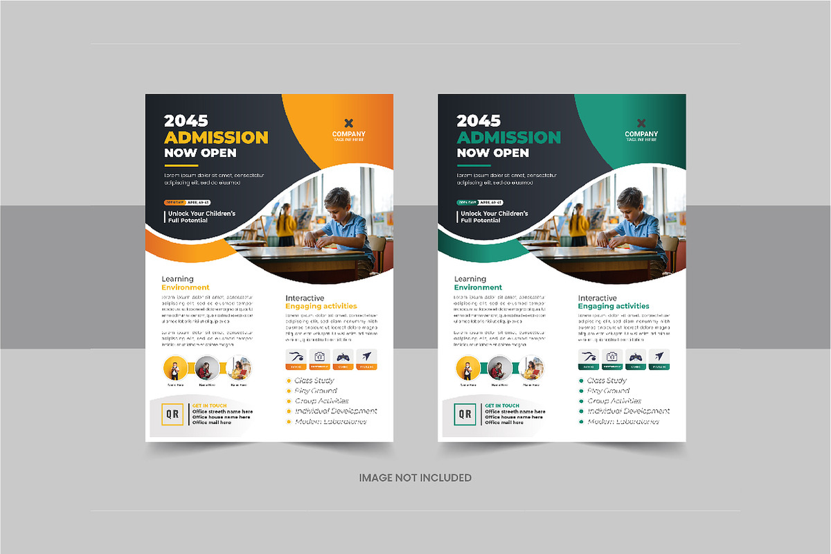 Education flyer or school flyer set, a Flyer Template by Pavel_design (Photo 9 of 11)
