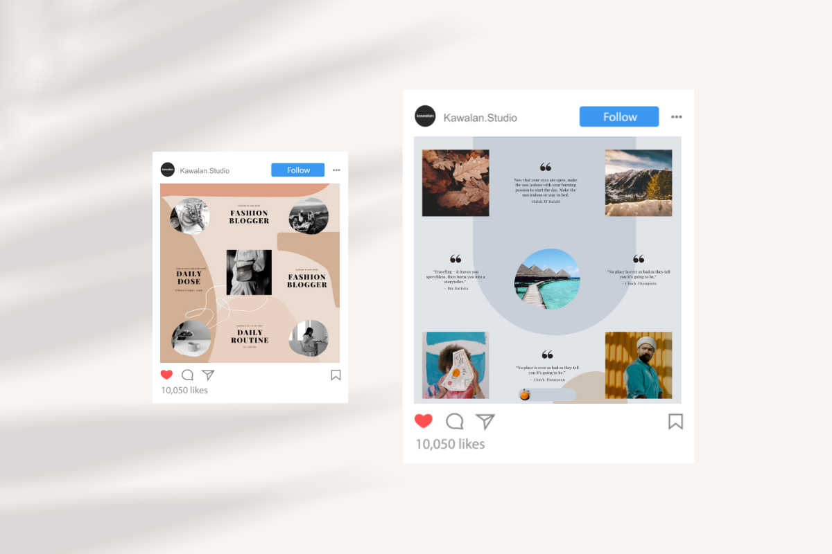 Puzzle Instagram Templates, a Social Media Template by Kawalan Studio (Photo 7 of 9)