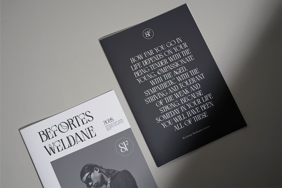 Romanse Afthero || Modern Allkaps Se, a Serif Font by Idea Studio (Photo 2 of 7)