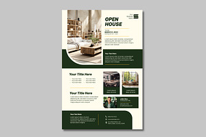 Real Estate Open House Flyer, a Templates & Theme by studiogstock