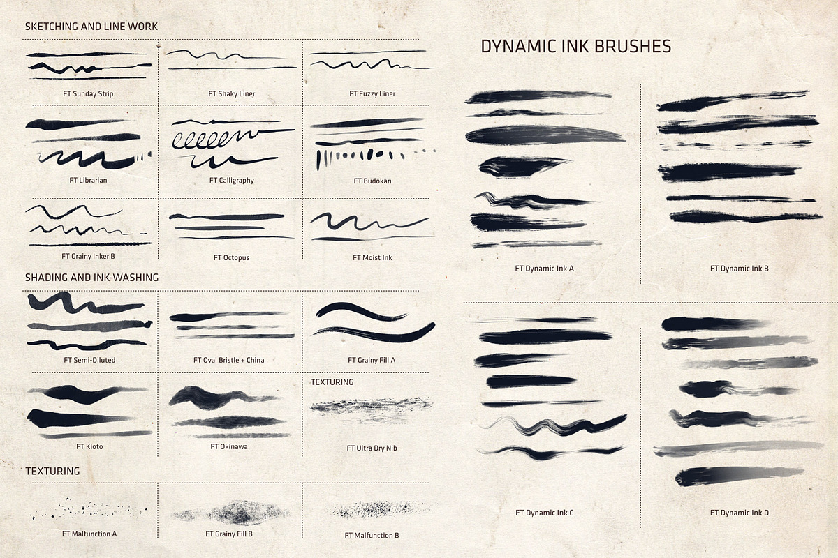 Squid Brush Pack for Procreate, a Brush Add-On by Frankentoon Store (Photo 5 of 7)