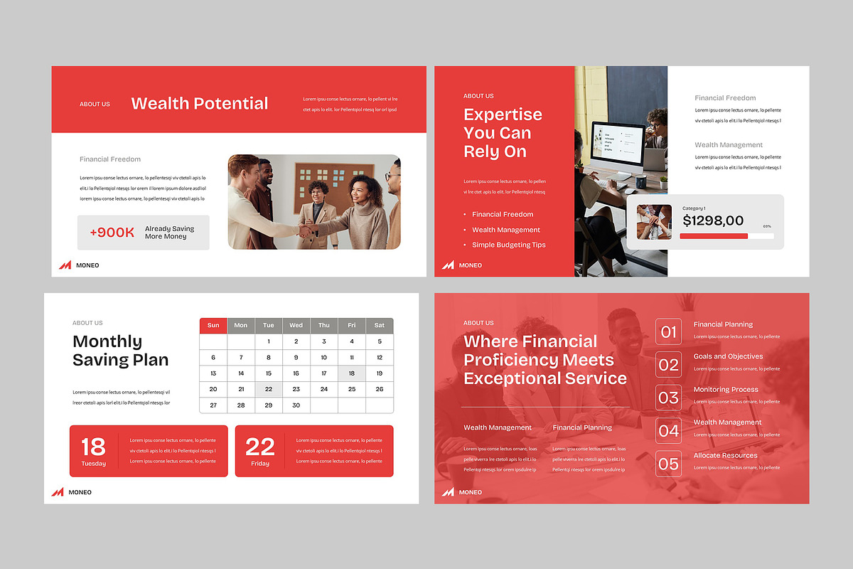 MONEO - Budgeting & Finance PPT, a Presentation Template by rgbryand (Photo 6 of 9)