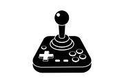 50 Retro Gaming Joystick Vector Bund, an Illustration by Creativeshirt (Thumbnail 2 of 51)