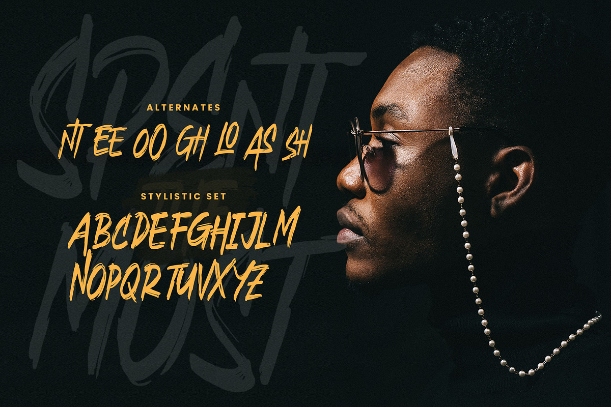 Vankours, a Font by Arterfak Project (Photo 8 of 10)