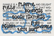 Fawkle – Wiggly, Bubbly Typeface, a Handwritten Font by softulka (Thumbnail 2 of 8)