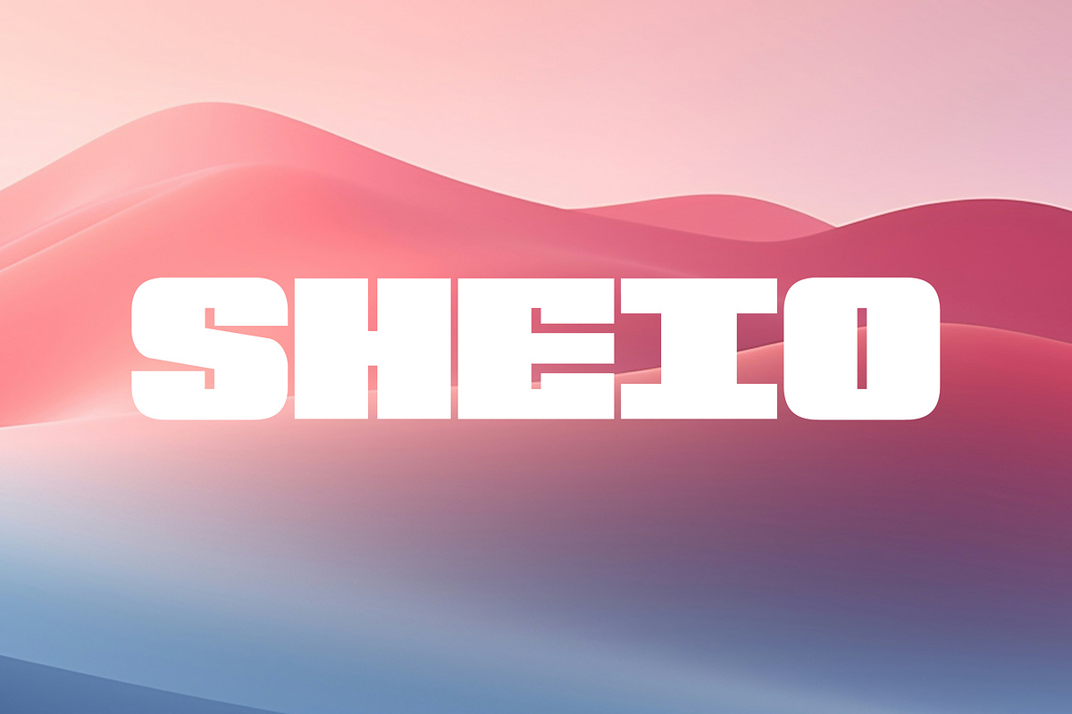 Sheio, a Sans Serif Font by JAM Type (Photo 1 of 15)
