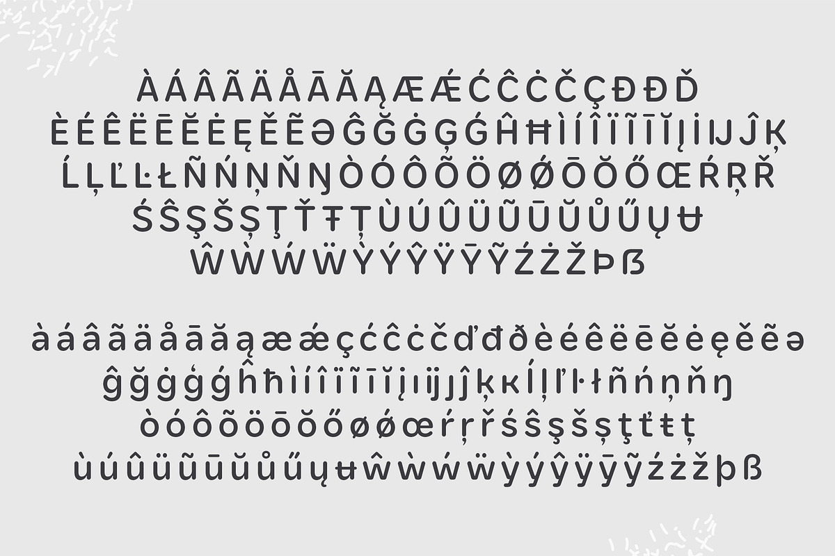 YNF Orion | Rounded sans serif, a Sans Serif Font by YNF (Photo 7 of 45)