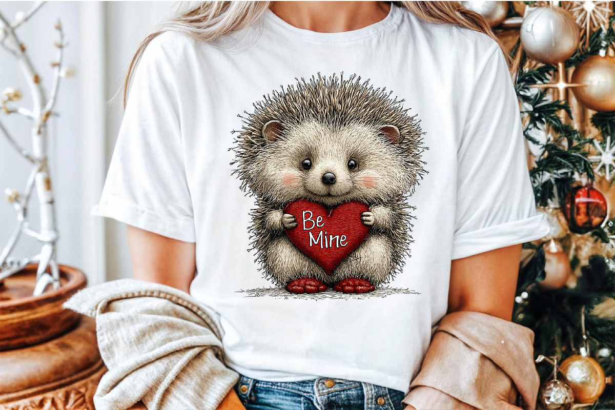Valentine Woodland Animal Clipart, an Illustration by Sublimation Artist (Photo 5 of 6)