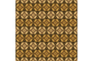 Golden Decor Floral Seamless Repeat, a Pattern Graphic by Sharon Schwalbe (Thumbnail 4 of 5)