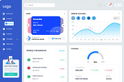 Cryptocurrency Trading App Dashboard, an UI Kit Template by Simona Meleca (Thumbnail 3 of 4)