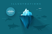 Iceberg infographic, a Work Illustration by blauananas (Thumbnail 3 of 8)