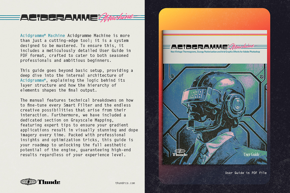 Acidgramme | Vintage Acid Graphics, a Layer Style Add-On by Thundr Co. (Photo 5 of 24)