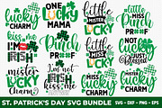 St Patrick's Day SVG Bundle - 20 Des, an Illustration by Fokira (Thumbnail 1 of 22)