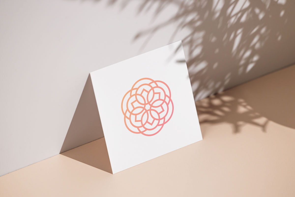 Geometric Floral Mandala Logo Design! preview 2