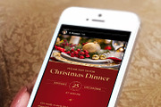 Christmas Dinner Digital Invitation, a Social Media Template by Godserv Designs (Thumbnail 9 of 11)