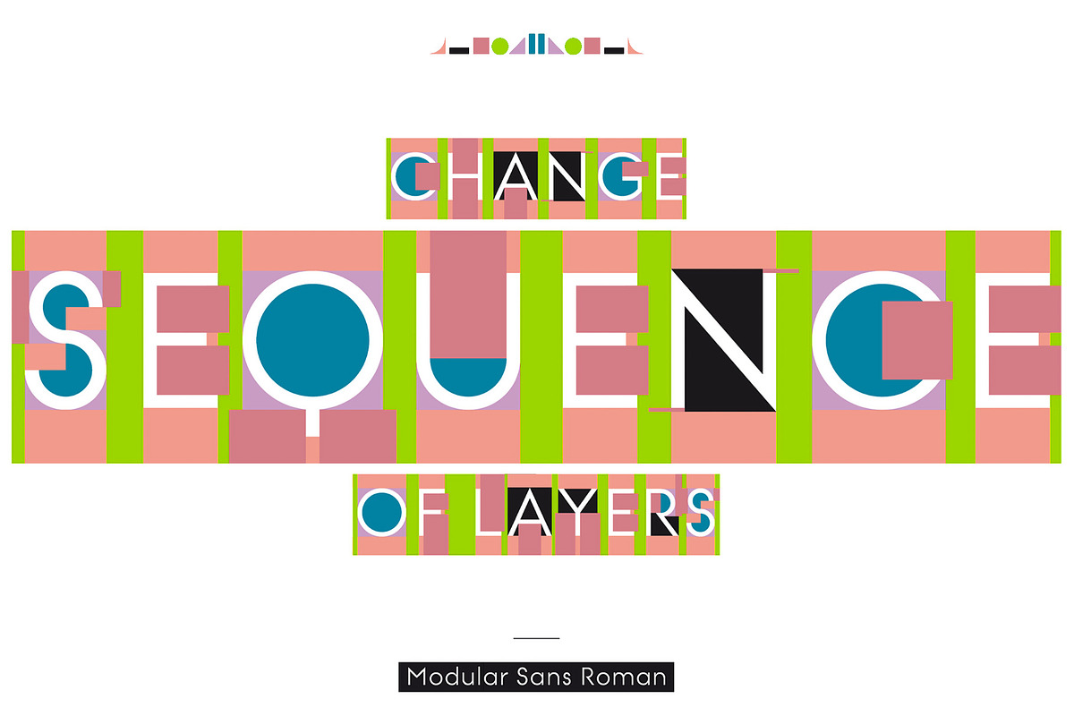Modular Typeface, a Sans Serif Font by Letterwerk (Photo 12 of 15)