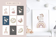 Unicorns, Moon & Rainbow, an Animal Illustration by Nadezhda Mikhailova (Thumbnail 7 of 16)