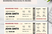 Editable Boarding Pass Template, a Card Template by YasdeyDesigns (Thumbnail 6 of 8)