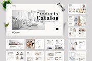 Modern Furniture Product Catalog, a Presentation Template by PixWork (Thumbnail 1 of 4)