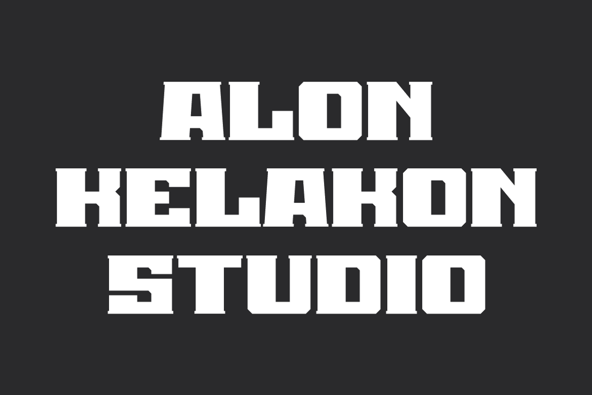 Monday Sports, a Serif Font by alon kelakon (Photo 4 of 6)