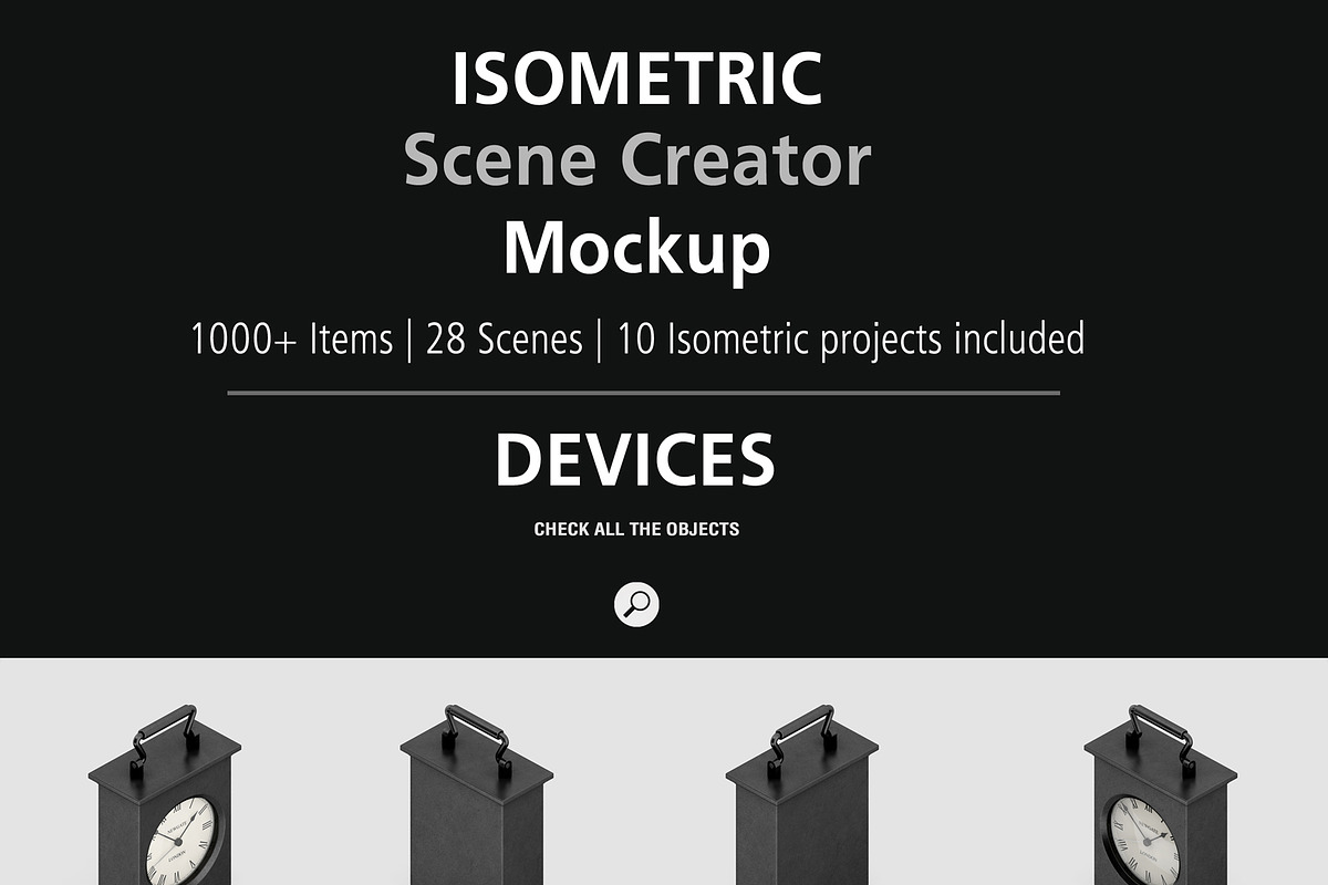 Isometric Scene Creator Mockup, a Books & Magazine Mockup by IsometricWorld (Photo 34 of 47)