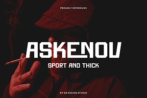 Askenov - Sport & Thick Font