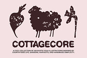 Cottagecore: 100 Farm & Garden Pack, a Decorative Illustration by Veyla (Thumbnail 1 of 14)