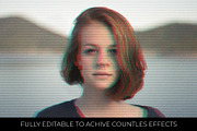 Glitch Effect Photoshop Actions, an Action Add-On by Dene Studios (Thumbnail 5 of 15)