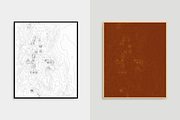 Mendoza Topographic Maps, a Pattern Graphic by Hello Mart (Thumbnail 7 of 7)