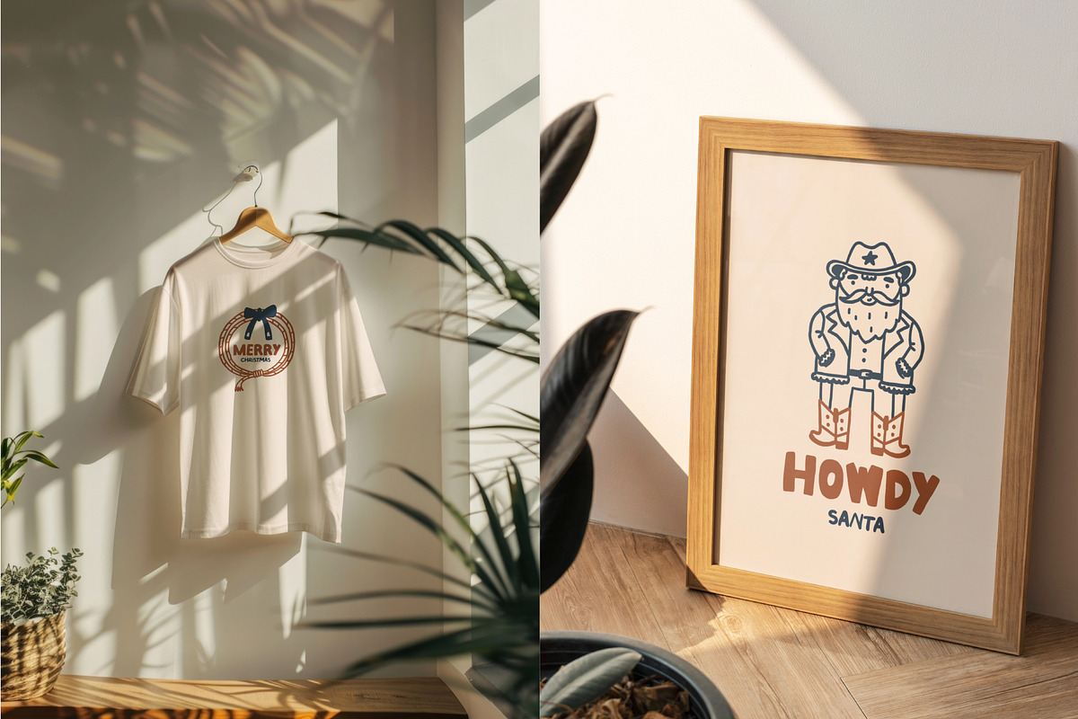 Howdy Christmas, a Handwritten Font by AnkaDrozd (Photo 7 of 7)