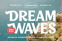 Dream Waves Retro Display Serif
