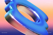 3D META LAVENDER Objects, an Object Graphic by angelainthefields (Thumbnail 5 of 14)