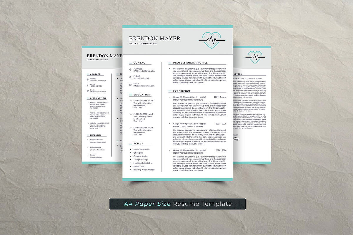 Resume, a Resume Template by DesignDevisers (Photo 5 of 10)
