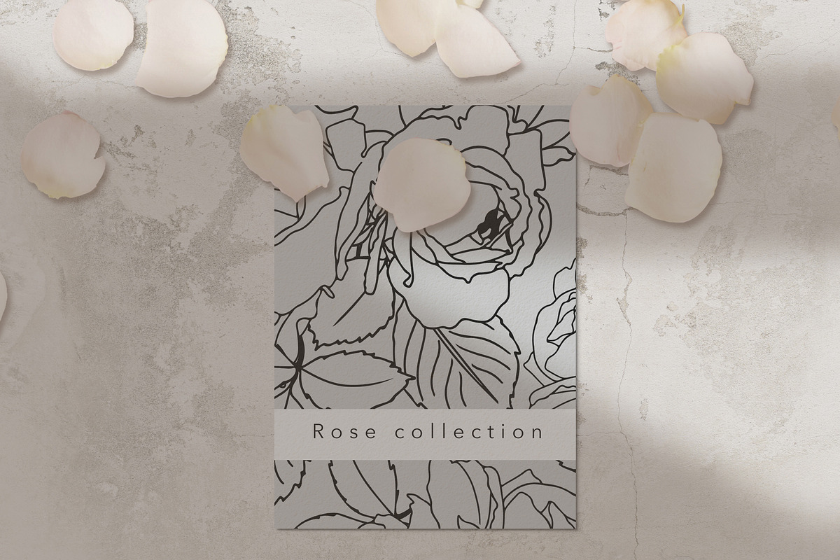 Roses line art design, an Object Graphic by Vera●Suleimanova (Photo 2 of 17)