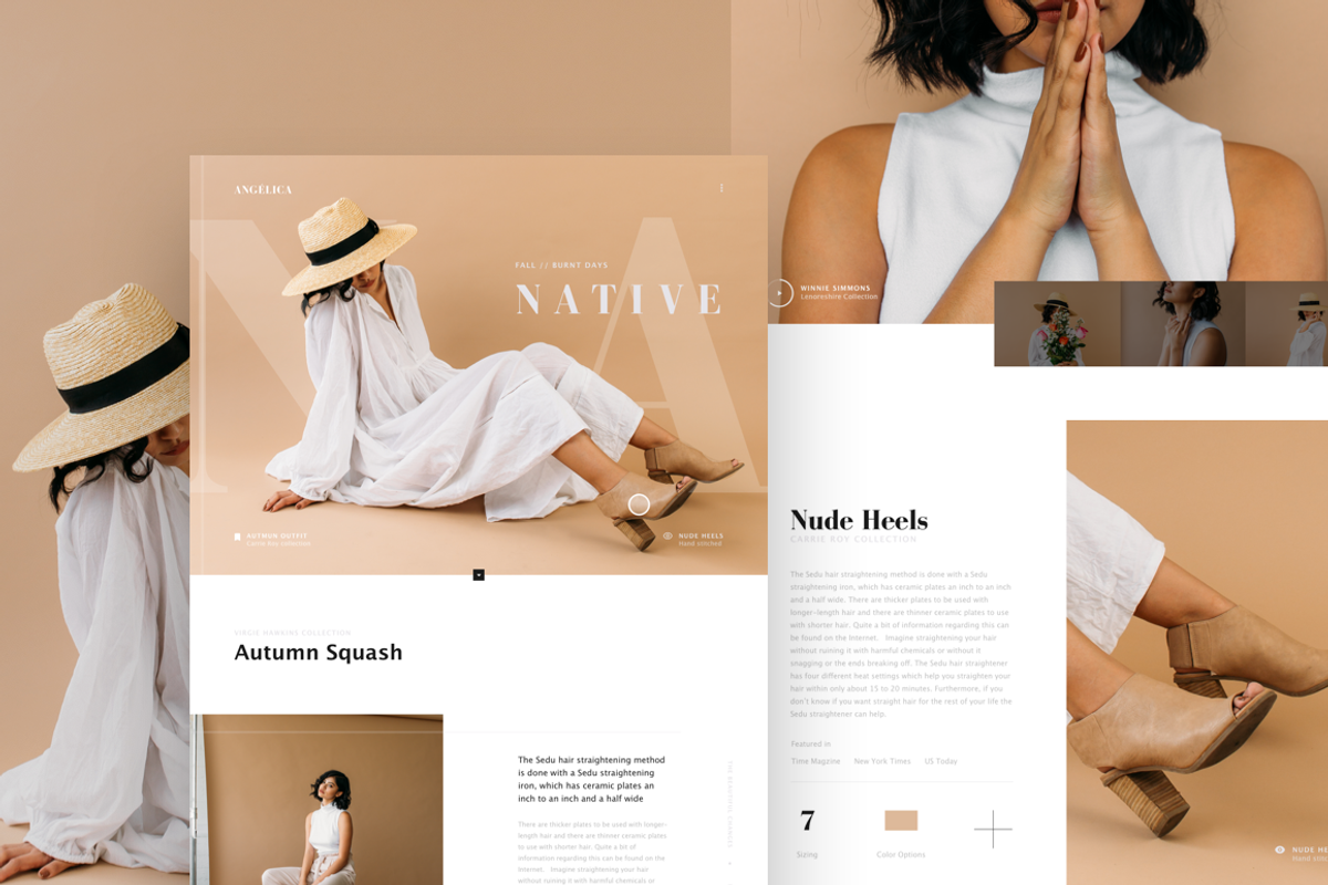 Angélica | Landing Page + Store, a Templates & Theme by tom-rich (Photo 1 of 5)