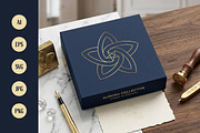 Knot Gold Star Geometric Elegant, a Branding & Logo Template by Saba Vector (Thumbnail 3 of 4)