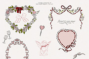 Plein d'amour Romantic collection, a Decorative Illustration by lokko studio (Thumbnail 7 of 13)