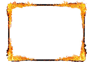 burning frame transparent background, a Background Photo by itakdalee