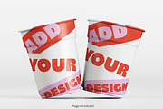 Cup plastic mockup bundles V1, a Packaging Mockup by Ambo Ampeng (Thumbnail 16 of 19)