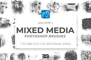 Mixed Media Brushes Vol.1