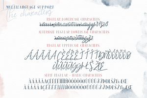 My Beloved Script & Serif Font