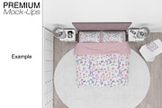 Bedding Mockups - Duvet Sheet Shams, a Product Mockup by mock-ups (Thumbnail 11 of 22)