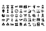 50 UFO and Alien Icons, an Icon by BaconTaco (Thumbnail 6 of 7)