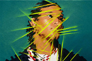 Razor Abstract Photo Effect Template, a Layer Style Add-On by DesignerCandies (Thumbnail 3 of 5)