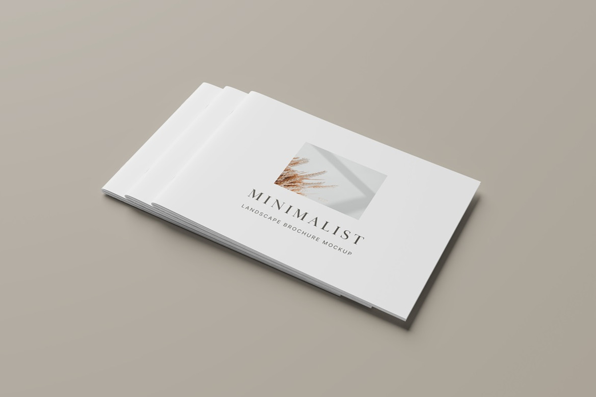 A4/A5 Landscape Brochure Mockup, a Books & Magazine Mockup by Momogi (Photo 3 of 11)