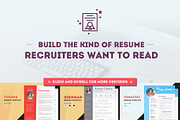 15 Resume Templates - Ultra Bundle, a Resume Template by RockStarUI (Thumbnail 5 of 6)