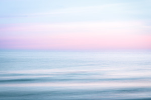 Abstract sunset sky and ocean 