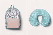 Brush strokes pattern collection, a Pattern Graphic by Nicetoseeya (Thumbnail 2 of 7)