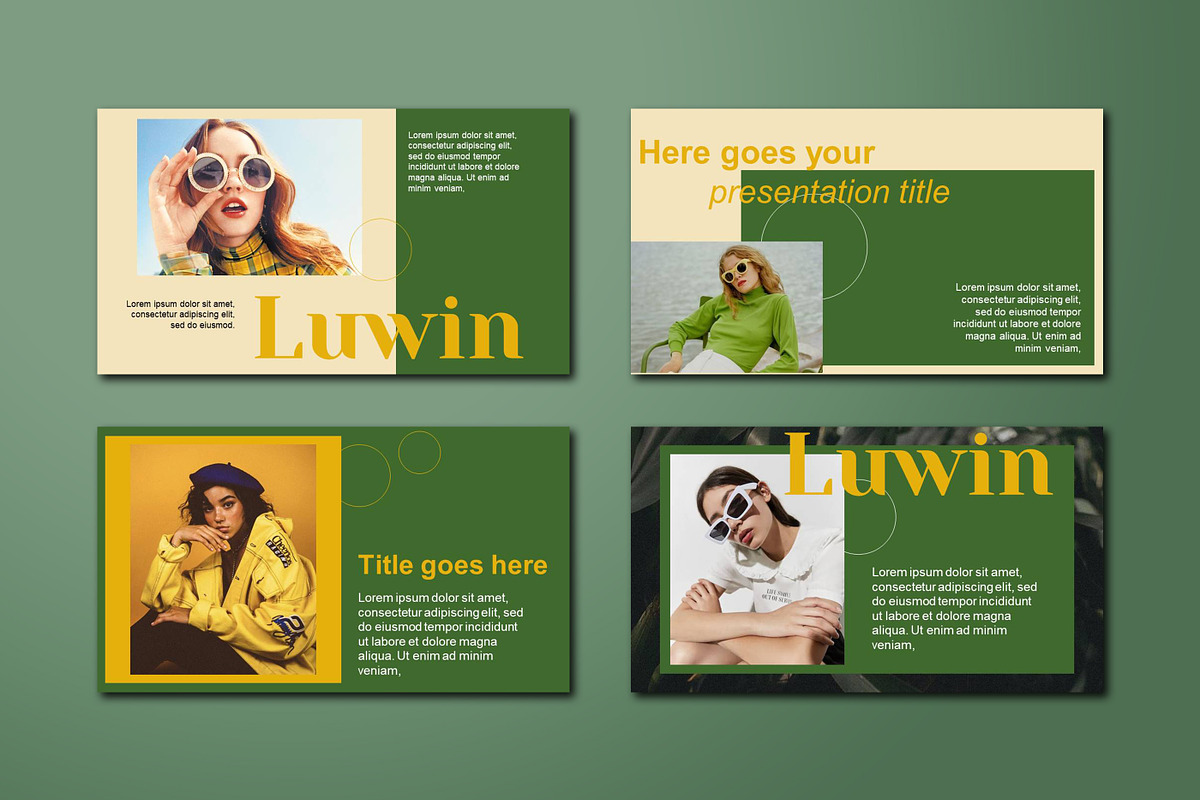 LUWIN PowerPoint Template, a Presentation Template by Ompie Agrino (Photo 2 of 10)