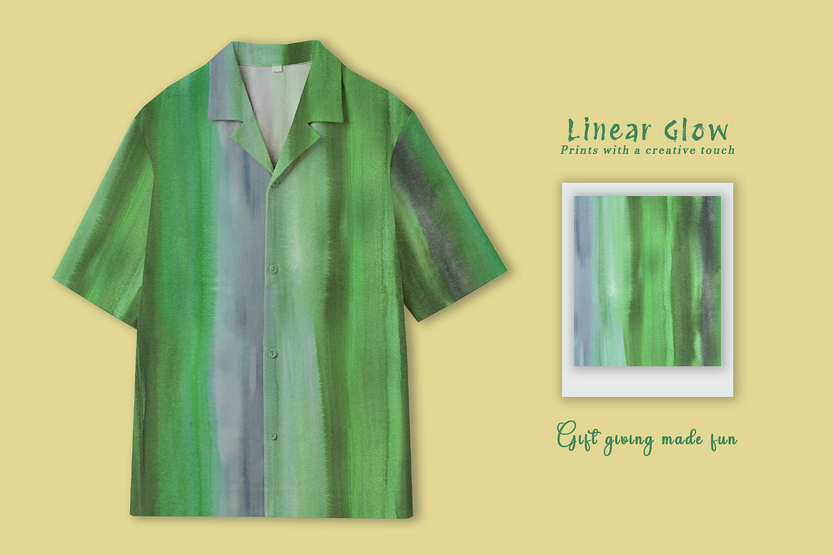 Linear Glow Prints & Patterns, a Pattern Graphic by GND ART STUDIO (Photo 7 of 8)